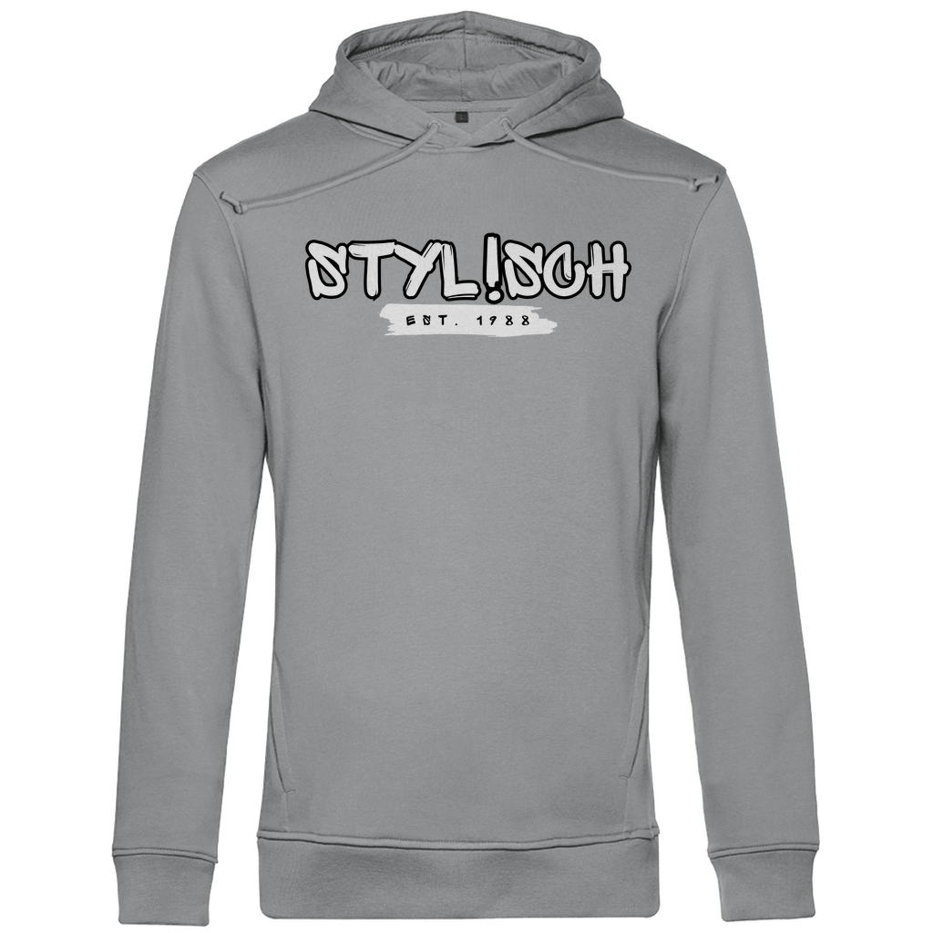 #002 STYLISCH, Herren Premium Bio Hoodie