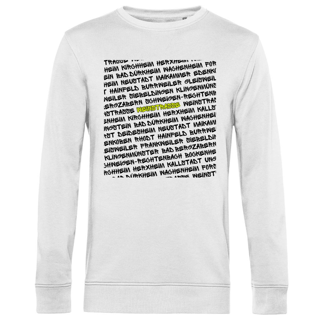#001 Weinstraße, Herren Premium Bio Sweatshirt
