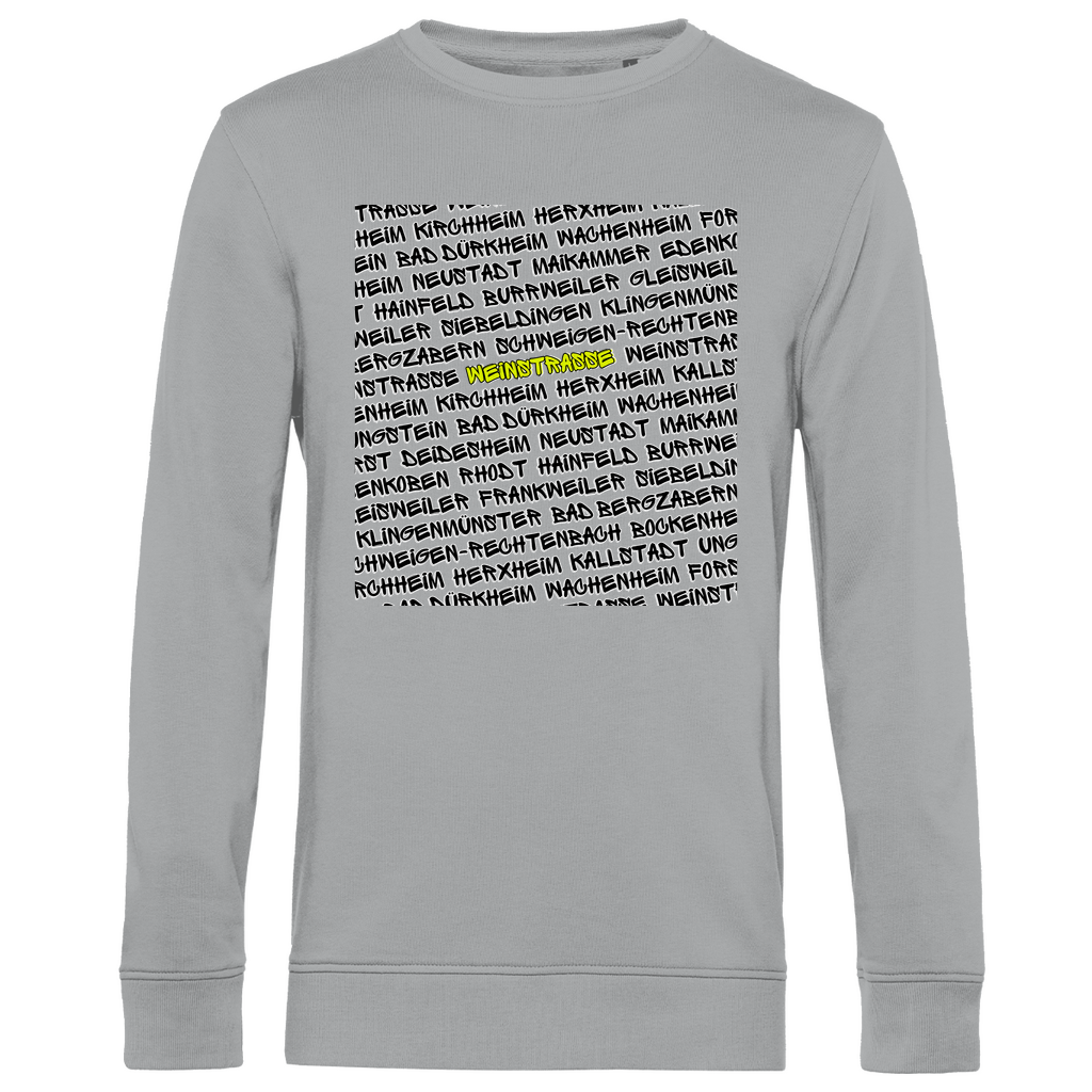 #001 Weinstraße, Herren Premium Bio Sweatshirt