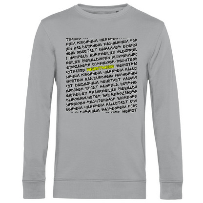 #001 Weinstraße, Herren Premium Bio Sweatshirt